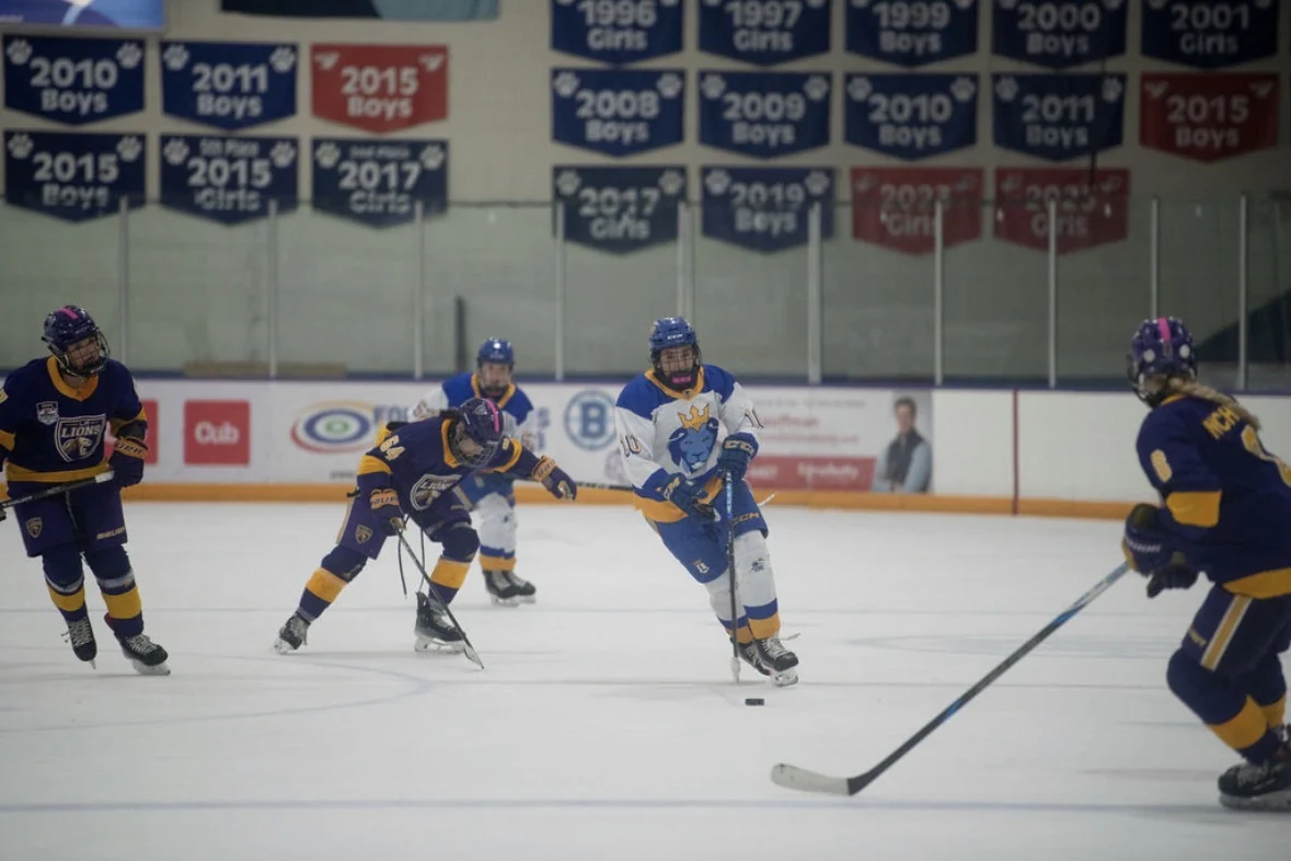 Tenley Marengi in game action at Lovell