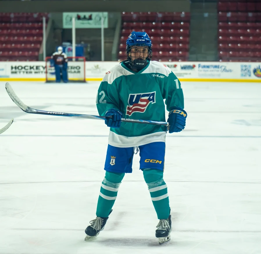 Tenley Marengi at USA Hockey National Camp